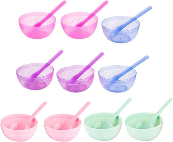 Mixing Bowls with Spoons